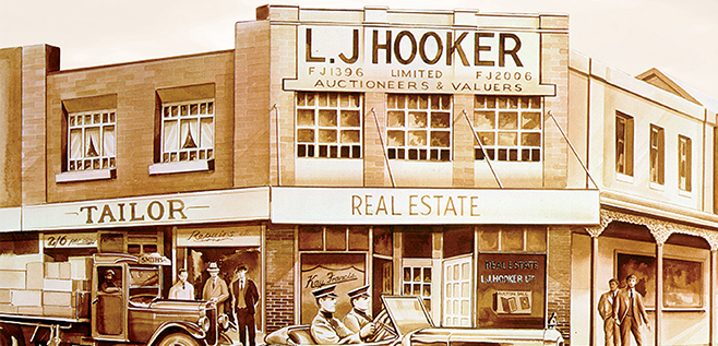 LJ Hooker's Heritage, History and Brand